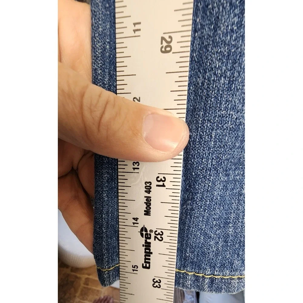 True Religion World‎ Embroidered Rare Men 38x33.5 Yuppie Distressed Denim Y2K
